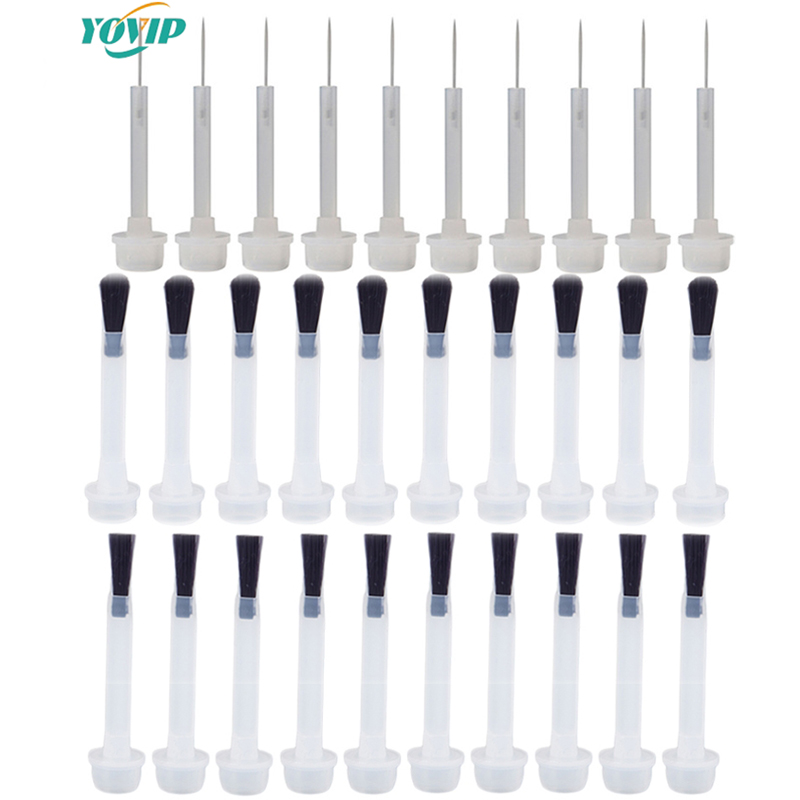 Dip Powder Nail - Jednorazowe pędzle do paznokci 10 sztuk