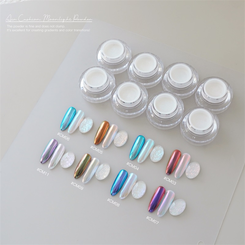 HNDO Nowy Zestaw Aurora Chrome – Nail Glitter Chrome recenzja i cena