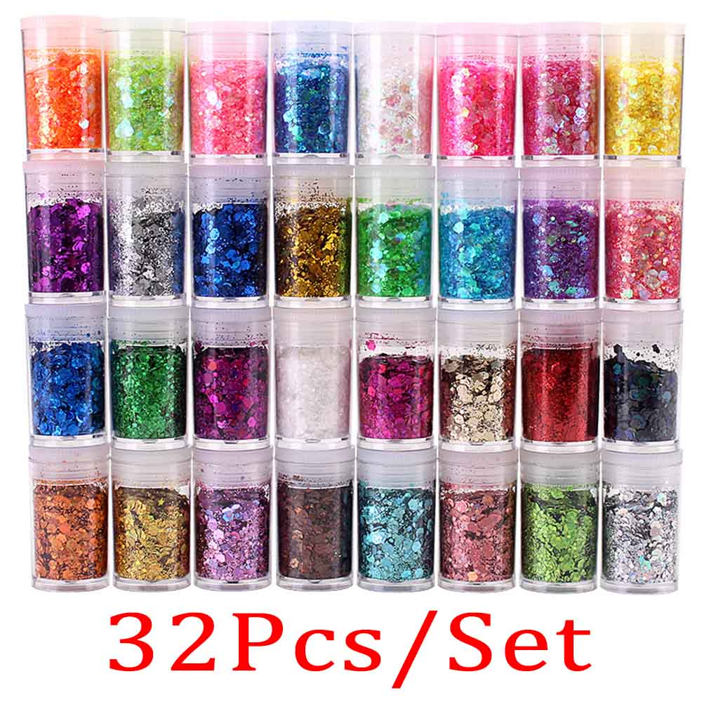 32/24/20 sztuk holograficzne b – Dip Powder Nail recenzja i cena